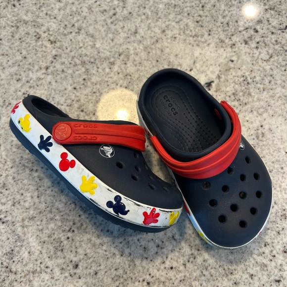 CROCS Other - Disney Mickey Mouse Crocs Toddler Size 7